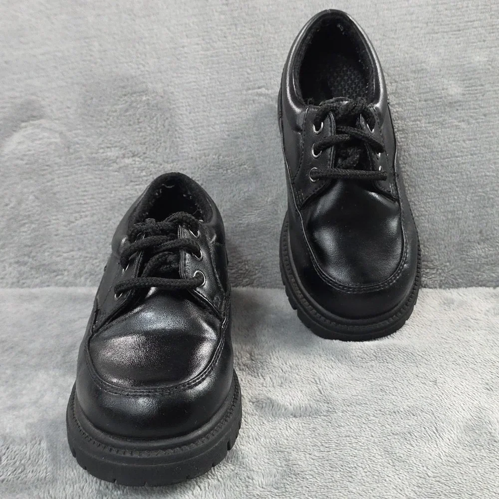 Young Classics Dress Boots Toddler Size US‎ 5.5W Black Faux Leather